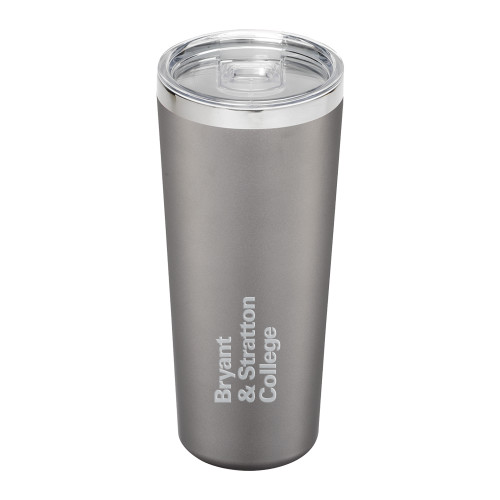  Thor Vacuum Insulated Grey Tumbler 22oz - B&SC Institutional Three Line Justified 
