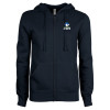 Thumbnail image for  ENZA Womens Navy Fleece Full Zip Hoodie