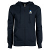 Thumbnail image for  ENZA Womens Navy Fleece Full Zip Hoodie
