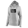 Thumbnail image for  Womens Plus Heather Grey Hoodie