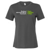 Thumbnail image for  Bella + Canvas Womens Asphalt Relaxed Cotton T Shirt
