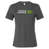 Thumbnail image for  Bella + Canvas Womens Asphalt Relaxed Cotton T Shirt