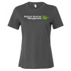 Thumbnail image for  Bella + Canvas Womens Asphalt Relaxed Cotton T Shirt