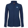 Thumbnail image for  Womens Navy Fleece Full Zip Jacket