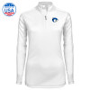 Thumbnail image for  Syntrel Womens White Interlock 1/4 Zip