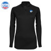 Thumbnail image for  Syntrel Womens Black Interlock 1/4 Zip