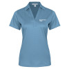 Thumbnail image for  Womens Light Blue Performance Fine Jacquard Polo