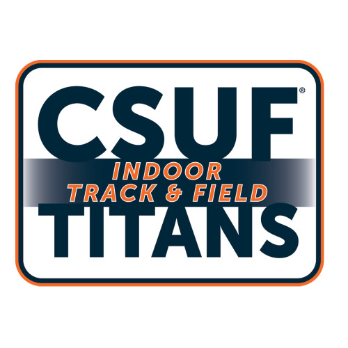  Medium Decal - CSUF Titans Indoor Track and Field