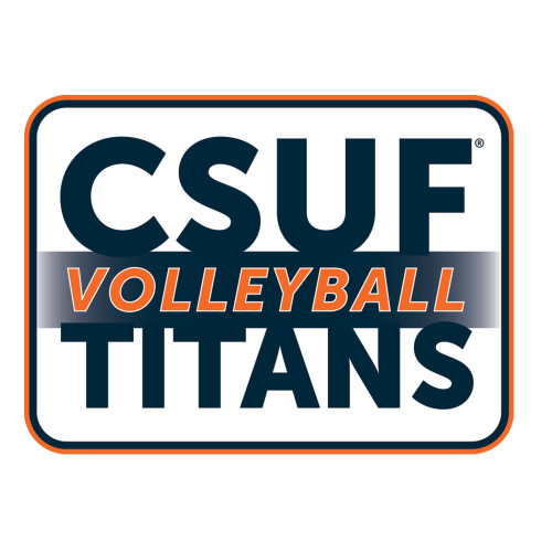  Medium Decal - CSUF Titans Volleyball