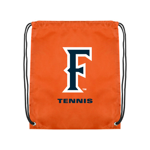  Orange Drawstring Backpack - CSUF Tennis