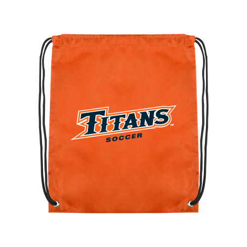  Orange Drawstring Backpack - Titans Soccer