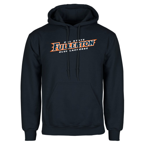  Navy Fleece Hoodie - Cal State Fullerton Club Lacrosse