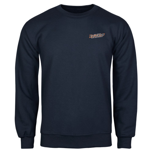  Navy Fleece Crew - Cal State Fullerton Club Volleyball