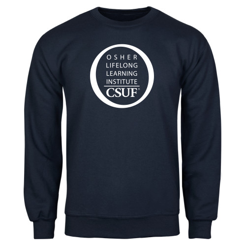  Navy Fleece Crew - OSHER Lifelong Learning Institute CSUF