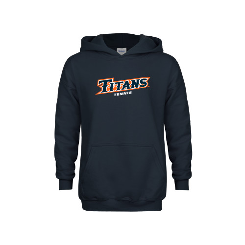  Youth Navy Fleece Hoodie - Titans Tennis