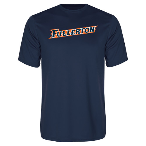 Cal State Fullerton Navy Performance Tee