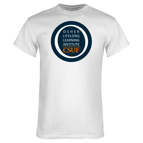  White T Shirt - OSHER Lifelong Learning Institute CSUF