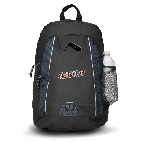  Black Impulse Backpack - Powerlifting Club - Cal State Fullerton