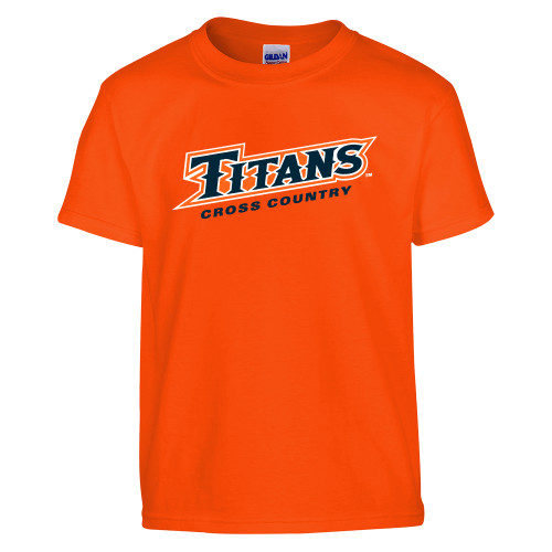  Youth Orange T Shirt - Titans Cross Country