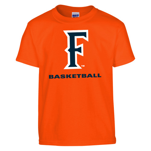  Youth Orange T Shirt - CSUF Basketball