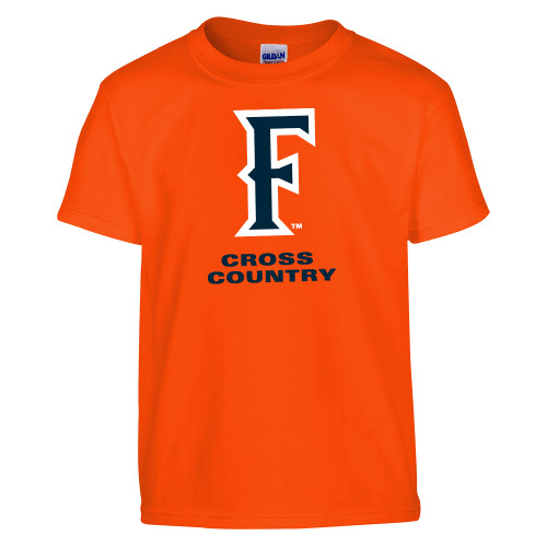  Youth Orange T Shirt - CSUF Cross Country