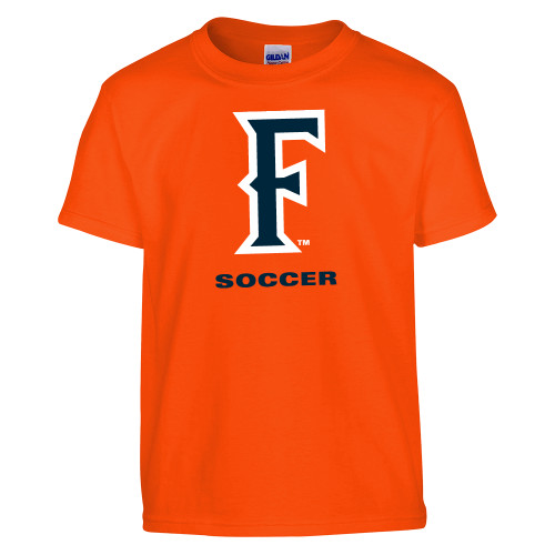  Youth Orange T Shirt - CSUF Soccer