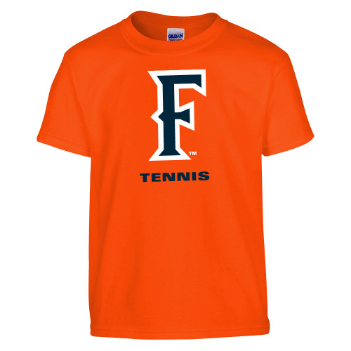  Youth Orange T Shirt - CSUF Tennis