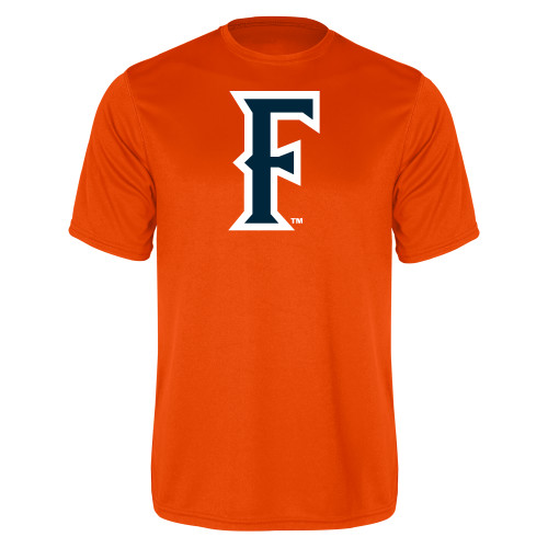  Orange Performance Tee - CSUF Athletic Mark