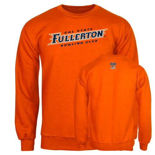  Orange Fleece Crew - Cal State Fullerton Bowling Club