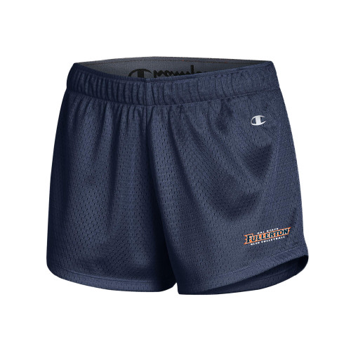  Champion Womens Navy Mesh Short - Womens Club Volleyball