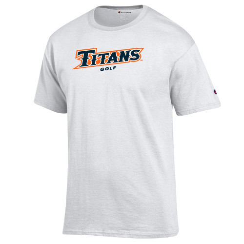  Champion White T Shirt - Titans Golf
