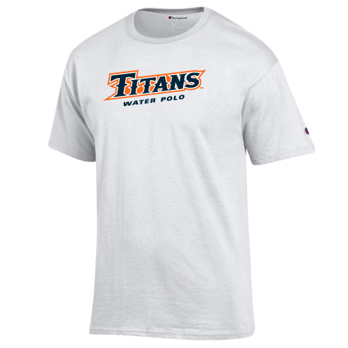  Champion White T Shirt - Titans Water Polo