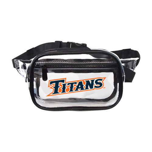  Clear Fanny Pack - CSUF Titans Athletic Mark
