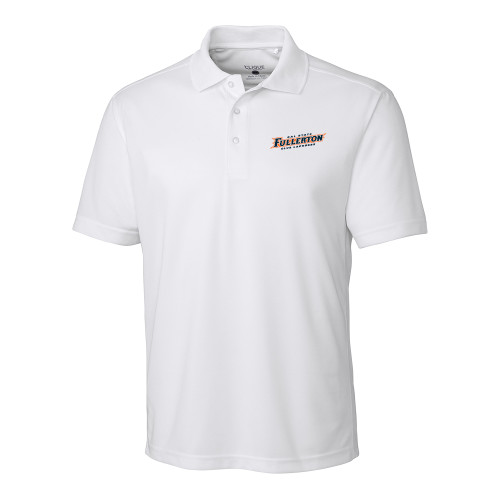  C&B White Clique Ice Pique Polo - Cal State Fullerton Club Lacrosse