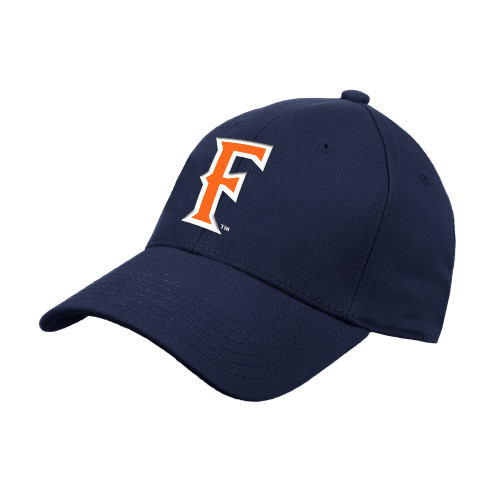  Navy Structured Adjustable Pro Style Hat - CSUF Athletic Mark