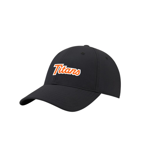  Callaway Performance Black Front Crest Hat - Titans Arched Script