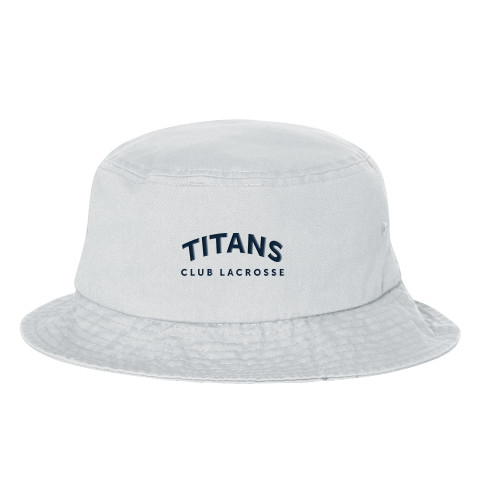  Sportsman White Bucket Hat - Titans Arched Club Lacrosse