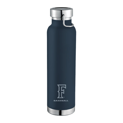  Thor Copper Vacuum Insulated Navy Bottle 22oz - CSUF Baseball Engraved