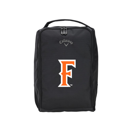  Callaway Clubhouse Black Golf Shoe Bag - CSUF Athletic Mark