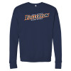 Thumbnail image for  Bella + Canvas Navy Fleece Crew