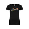 Thumbnail image for  Next Level Girls Black Fashion Fit T Shirt