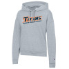 Thumbnail image for  Champion Womens Oxford Grey Powerblend Pullover Hood