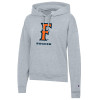 Thumbnail image for  Champion Womens Oxford Grey Powerblend Pullover Hood