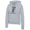 Thumbnail image for  Champion Womens Oxford Grey Powerblend Pullover Hood