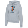 Thumbnail image for  Champion Womens Oxford Grey Powerblend Pullover Hood