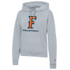 Thumbnail image for  Champion Womens Oxford Grey Powerblend Pullover Hood