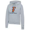 Thumbnail image for  Champion Womens Oxford Grey Powerblend Pullover Hood