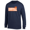 Thumbnail image for  Champion Navy Long Sleeve T Shirt