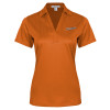 Thumbnail image for  Womens Orange Performance Fine Jacquard Polo