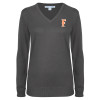 Thumbnail image for  Womens Charcoal Heather VNeck Sweater 